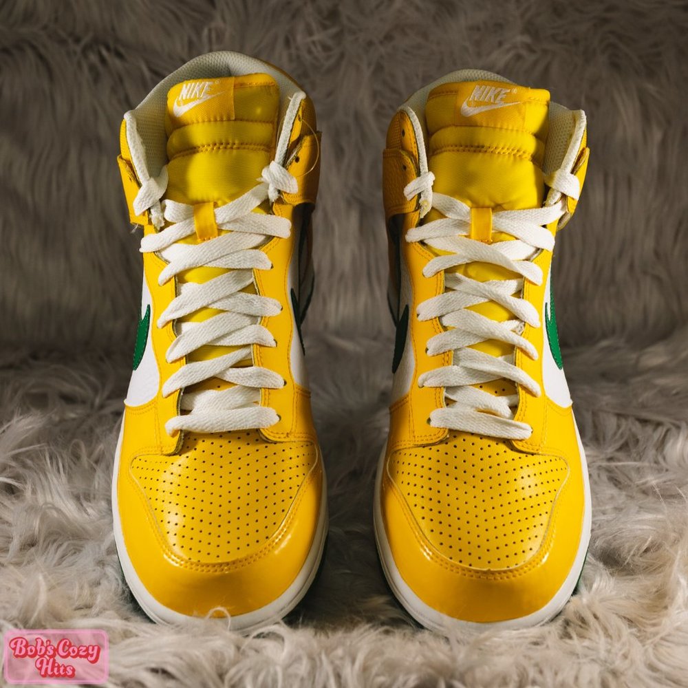 Nike Dunk High 2008 Brazil Mens Size 11 New in Box - Picture 5 of 11